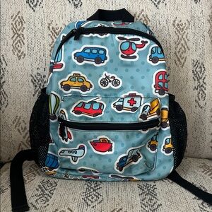 Colorful Transportation Themed Backpack